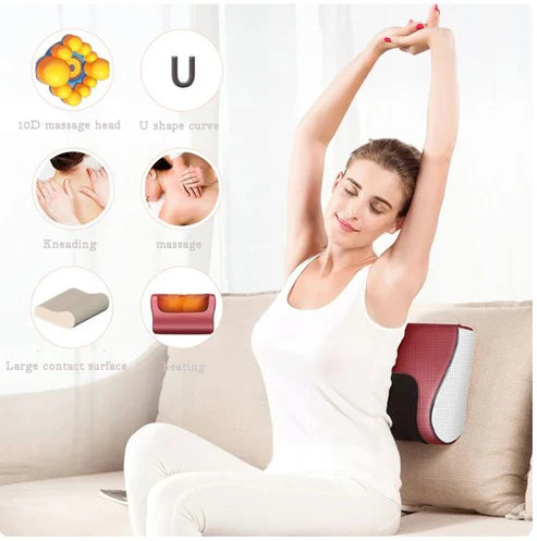 ARABIAN QUEEN™ Red Pillow Massager – جهاز تدليك الوسادة الحمراء